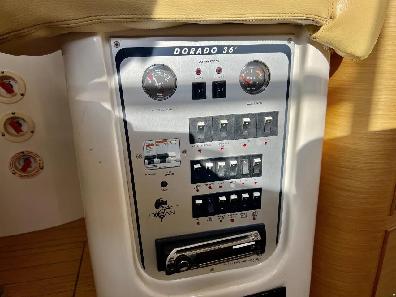 2008 Sessa marine Sessa Dorado 36